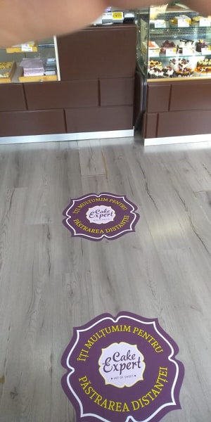 autocolant floor grafics