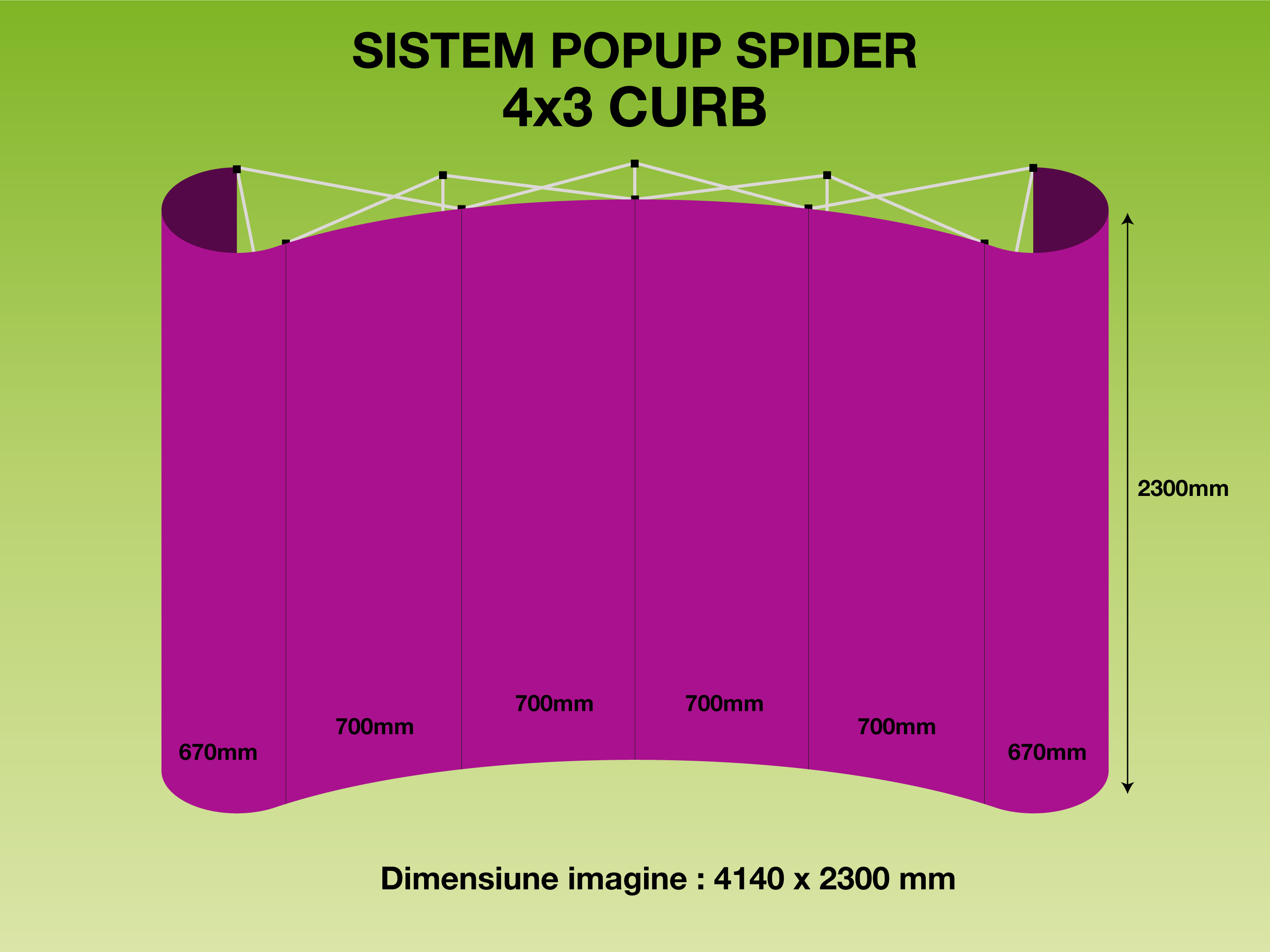 popUP spider 4x3 curb Iasi