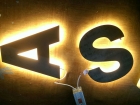 litere din fier luminate Iasi