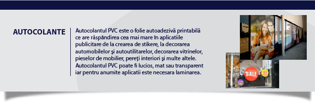 print autocolant Iași